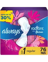 Always Radiant FlexFoam Pads