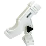 Scotty Powerlock Rod Holder White w/241 Side/Deck Mount