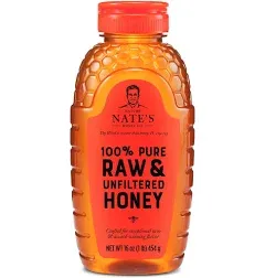 Nature Nate's 100% Pure Raw Unfiltered Honey