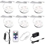 LED under Cabinet Lighting Fixture Kitchen under Counter Lights with Plug in and