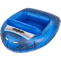 Swimways DC Batman Reversible Boat, Inflatable Pool Floats & Kids Pool Toys, Swimming Pool Accessories & Beach Essentials for Kids Aged 5 & Up