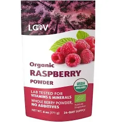 LOOV Organic Raspberry Powder