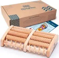 TheraFlow Foot Massager Roller Foot Roller for Plantar Fasciitis Relief