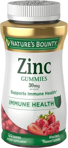 Nature's Bounty Zinc Gummies