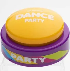 Volume II | Dance Party Button with Music | Gag Gifts | Office Toys (Pack of 1)