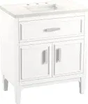 Southerk 30" Bathroom Vanity Set, White