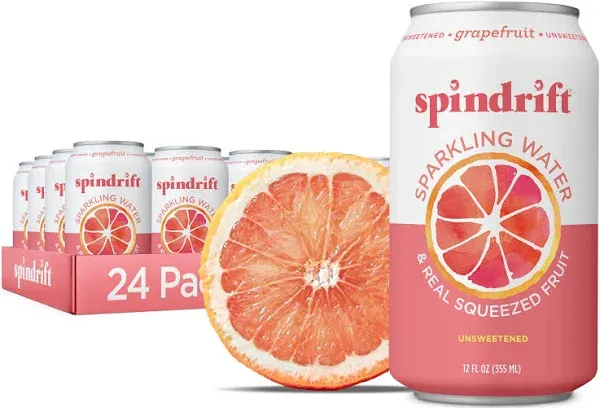 Spindrift Grapefruit Sparkling Water