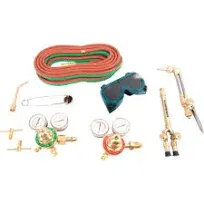 Forney 1705 Torch Kit, Medium Duty, Shop Flame, Victor Type Oxygen Acetylene