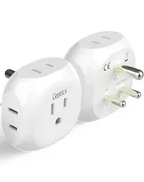 Ceptics India, Pakistan Travel Adapter