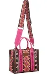 Bohemian Aztec Boho Shoulder Bag For Women   Large Capacity Handbag With Western Wallet And Shopping Tote For Travel From Taoyaoz, $49.16 | DHgate.Com