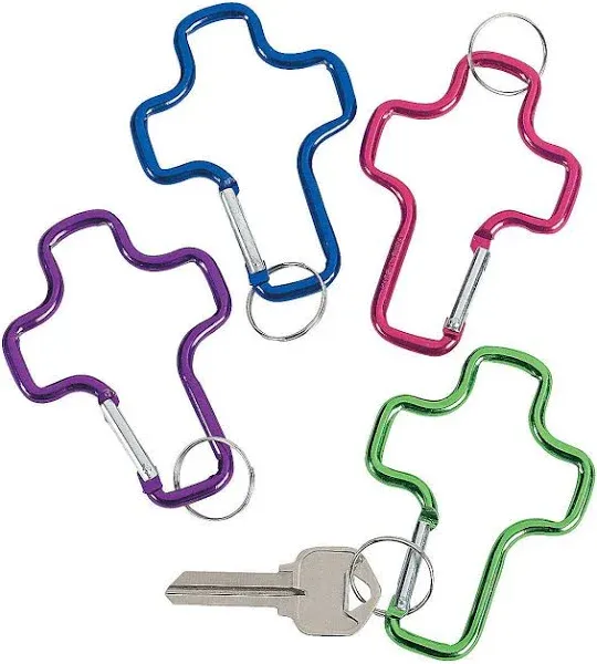 Fun Express Cross Clip Keychains