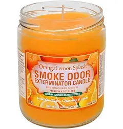 Smoke Odor Exterminator Candle Orange Lemon Splash 13 oz