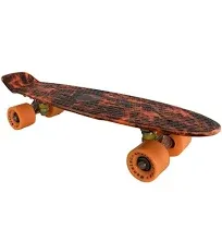 MEKETEC Mini Cruiser Retro Skateboard