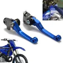 AnXin Motorcycle CNC Billet Pivot Brake Clutch Levers for YZ125 YZ250 15-23 Y...