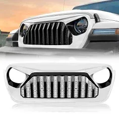 Front Vader Grille for 2018-2024 Jeep Wrangler JL & Gladiator JT