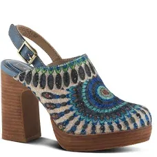 L'artiste Zipi Shootie: Hand Painted Shootie – Spring Step Shoes