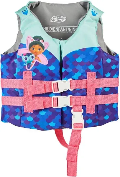 Swimways Gabby&#039;s Dollhouse Life Jacket - Gabby. NEW Q2