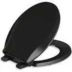 Kohler K-4639-RL Cachet ReadyLatch round-front Quiet-Close Toilet Seat - Black