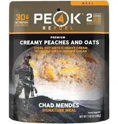 Peak Refuel Creamy Peaches and Oats