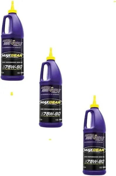 Royal Purple 06300 Max Gear Oil 75W-90 6 Quarts