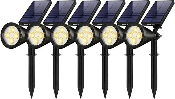 InnoGear Solar Lights Outdoor Waterproof Solar Garden Light for Outside Yard Landscape Lighting Pathway Spot Lights Spotlight Wall Light Auto On/Off