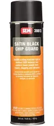 SEM 39813 Black Satin Chip Guard  Aerosol Rocker Guard