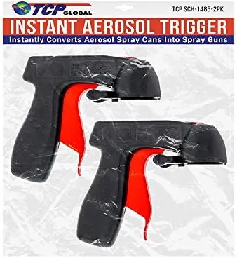 Instant Aerosol Trigger Handle (Pack of 2) Instantly Converts Spray Cans into