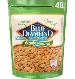 Blue Diamond Whole Natural Almonds (25 oz)