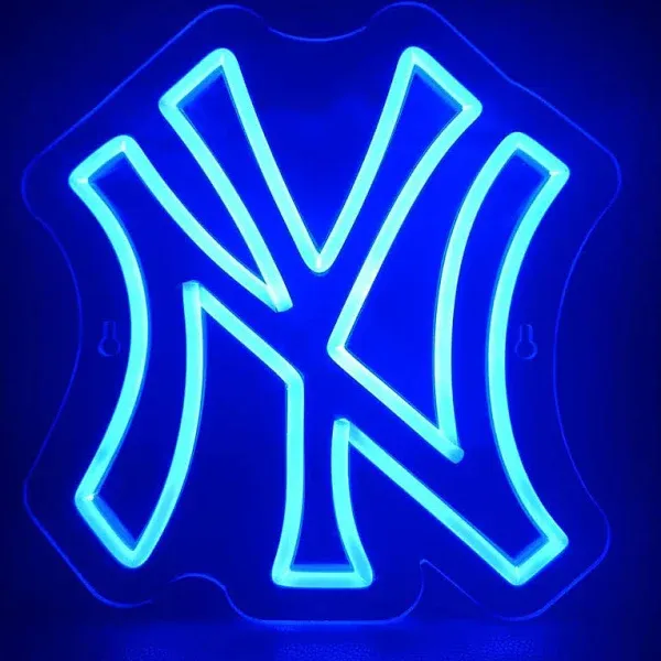 New York Yankees Dimmable Sports Team Neon Sign