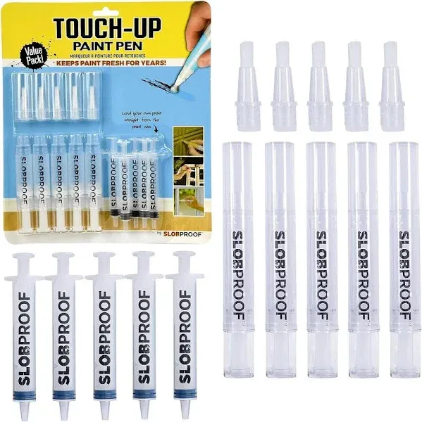 SlobProof  1 in. W Plastic  Touch-Up Paint Pen