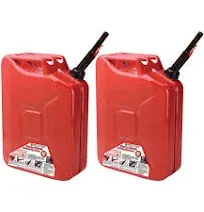 Flame Shield 5810 5 Gal Red Steel Gas Can Gasoline