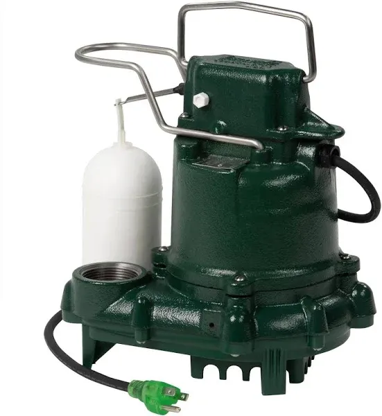 Zoeller M53 Mighty-Mate 1/3 HP Submersible Sump Pump