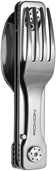 ROXON C1 3 in 1 Camping Detachable Cutlery Knife Spoon Frok