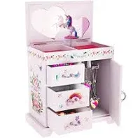 Unicorn Musical Jewelry Box for Kids - Unicorn Gifts for Girls, Ages 3-8, Best 