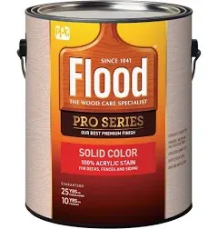 Flood Pro Series Solid Color Acrylic Stain