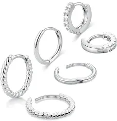 micuco Tiny Helix Hoop Earrings