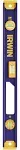 Irwin 1050 Series Magnetic I-Beam Level, 24 Inches L, 3 Vials - 1 per EA