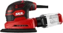 SKIL Corded Detail Sander Includes 3pcs Sanding Paper and Dust Box  Power Tools