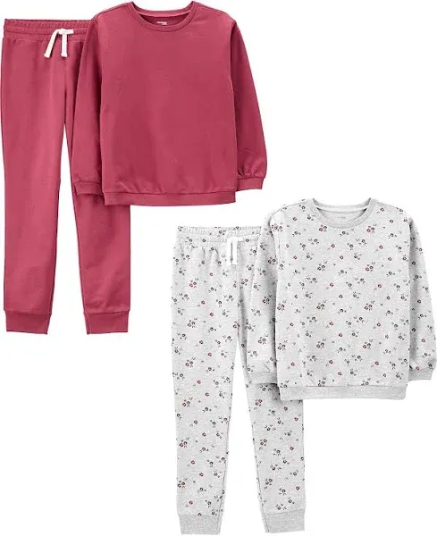 Simple Joys by Carter's baby-girls 4-piece Playwear Set