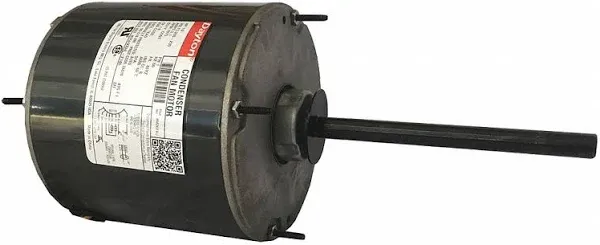 Condenser Fan Motor, 1/2 HP, 1075 rpm, 60Hz