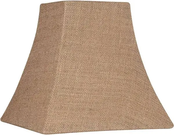 Brentwood Burlap Square Lamp Shade