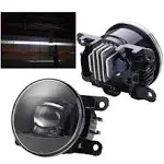 New Generation LED Fog Light Assembly Retrofit Upgraded for Acura Honda Civic Pilot CR-V CR-Z HR-V Jazz Odyssey Accord Coupe Ridgeline Acura ILX RDX