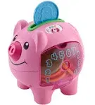 Fisher-Price Laugh & Learn Bilingual Piggy Bank, Pink