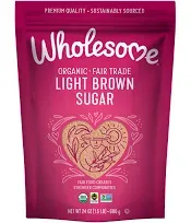 Wholesome Organic Light Brown Sugar