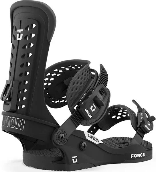 Union Force Classic Snowboard Bindings - Black - Large