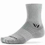 Swiftwick Aspire Four Socks - Pewter - Small