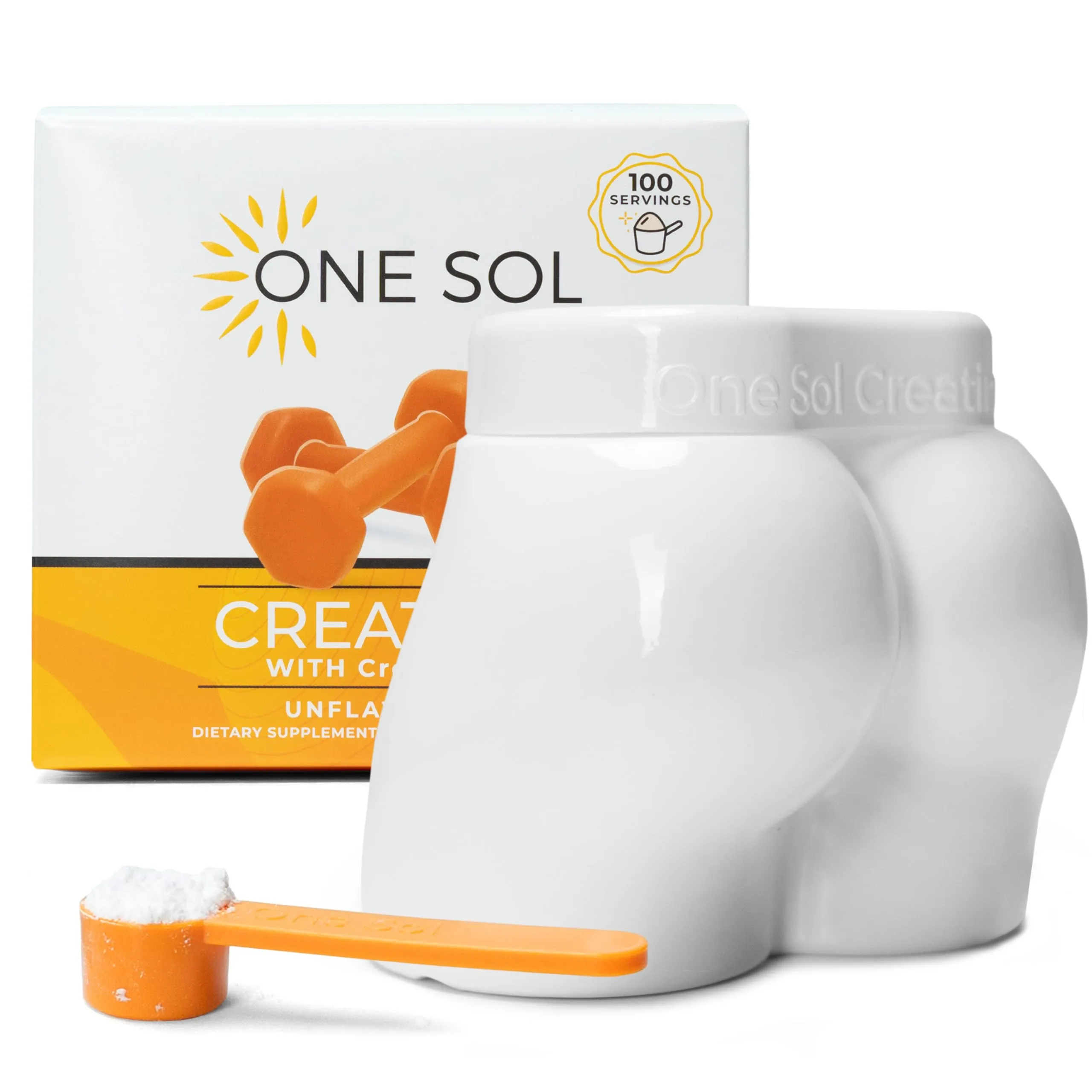 One Sol Women's Booty Gain All Natural Creatine Powder