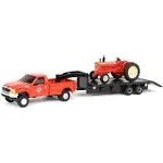 ERTL Allis-Chalmers D19 w/Ford F-350 Dually Pickup &amp; Trailer - NIP 1 64 Limited!