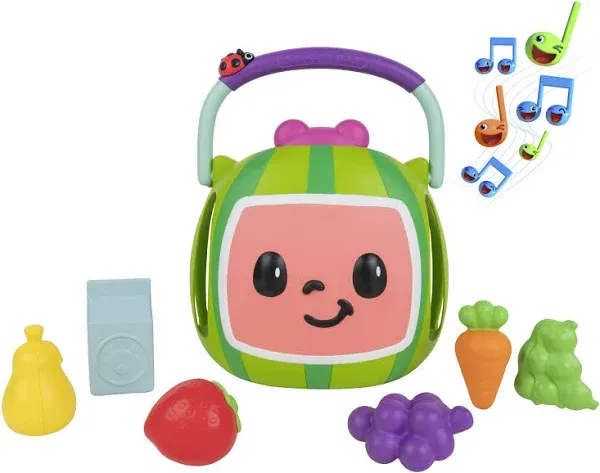 CoComelon Basket Musical Vegetable Interactive Play Working - Basket Only