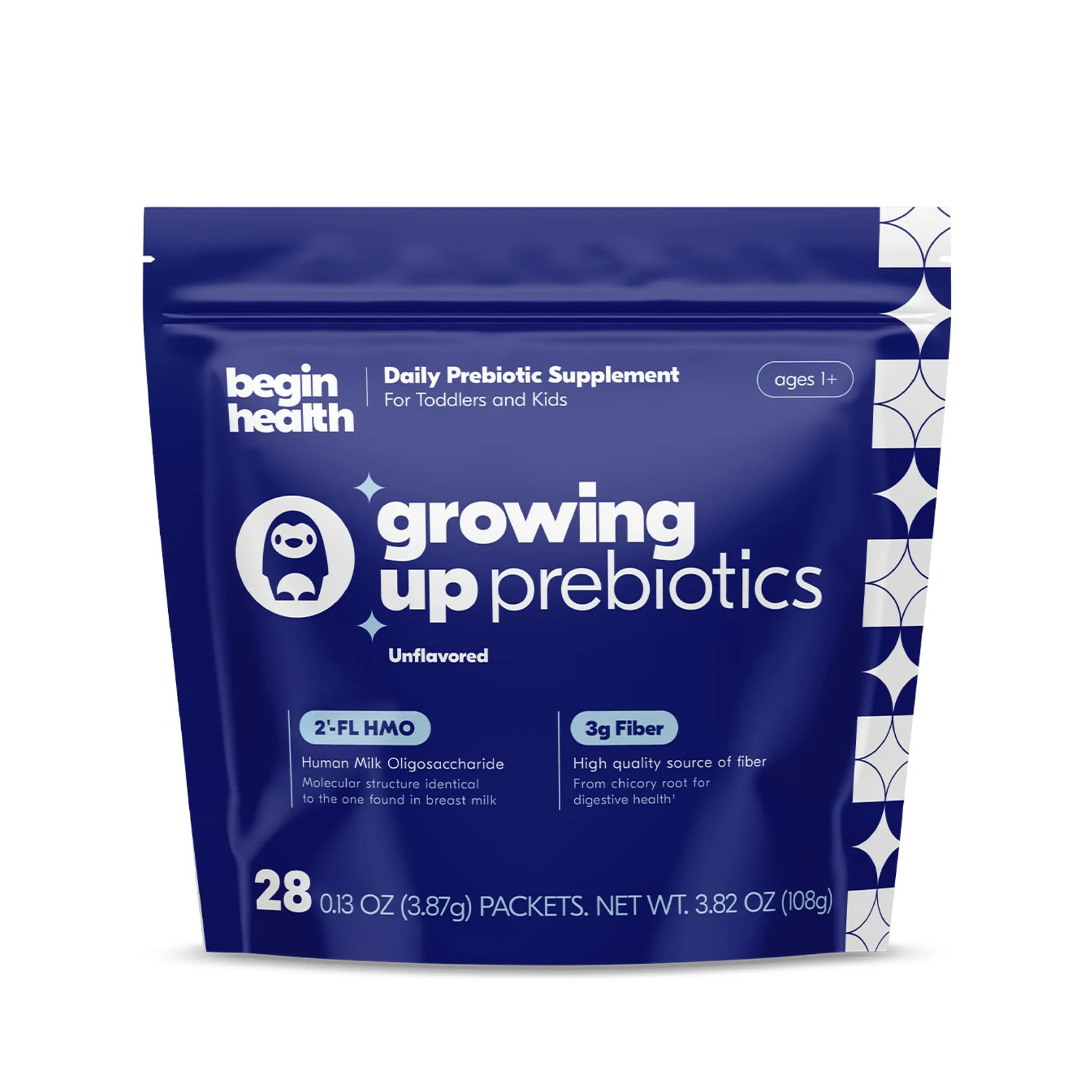 Begin Health Growing Up Prebiotics 28-Pack